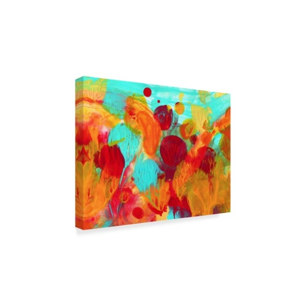 Amy Vangsgard 'Colorful Under The Sea Abstract' Canvas Art,14x19